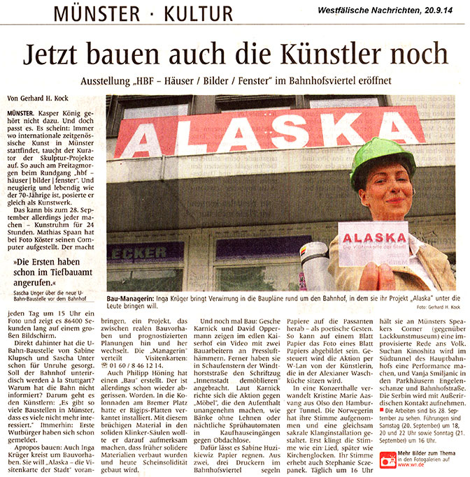 Bericht Westfaelische Nachrichten