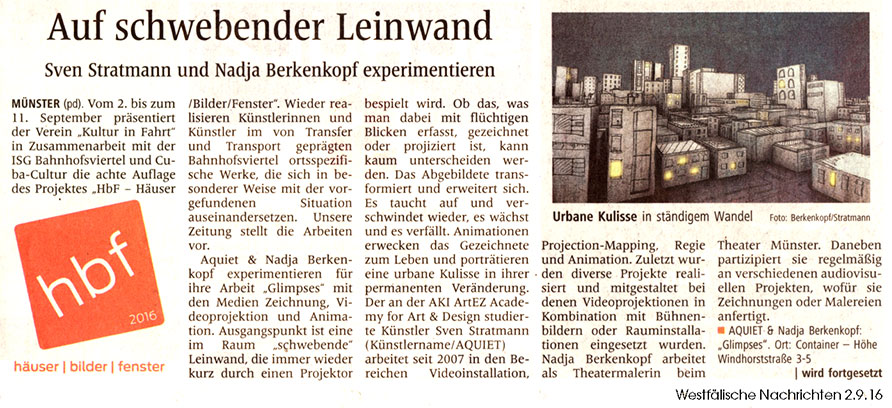 Westfälische Nachrichten_Aquiet